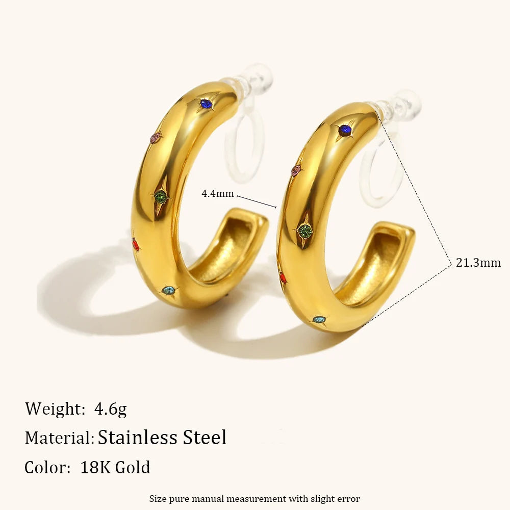 La.Muses – Pure Grace Earclip 18K