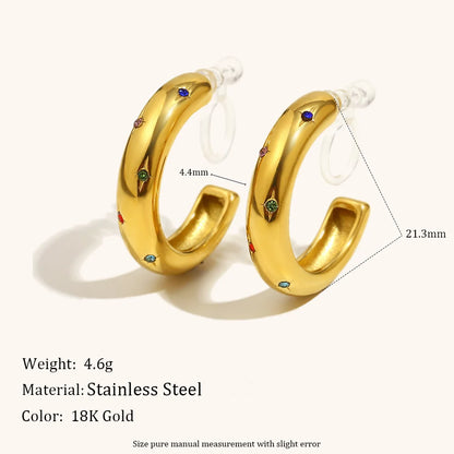 La.Muses – Pure Grace Earclip 18K