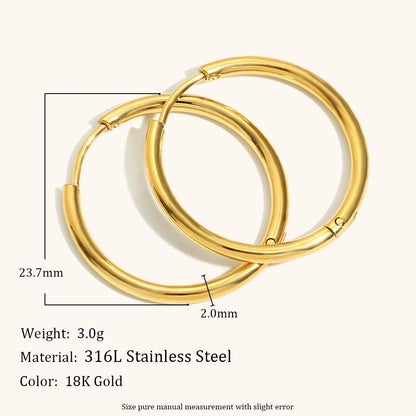 La.Muses – Boucles Signature 18K