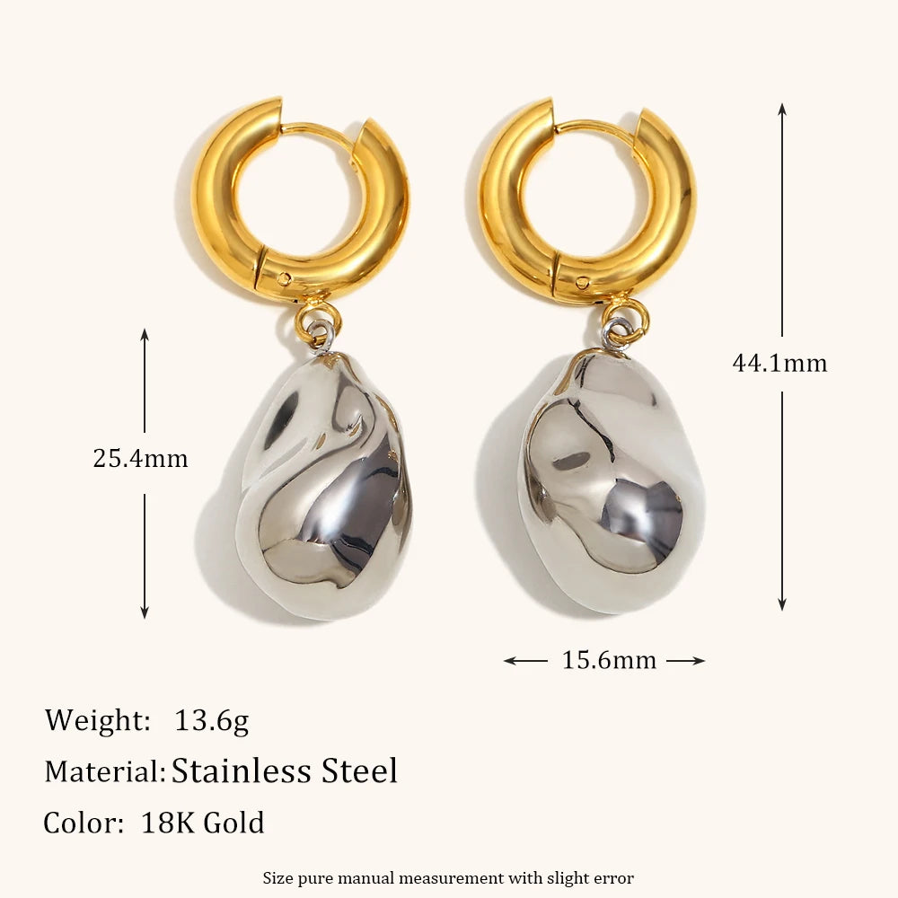 La.Muses – Pierres de Lune Dorées 18K