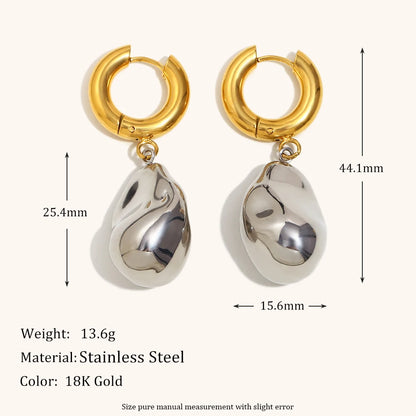 La.Muses – Pierres de Lune Dorées 18K