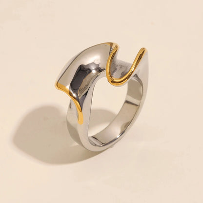 La.Muses – Bague Dual Twist 18K