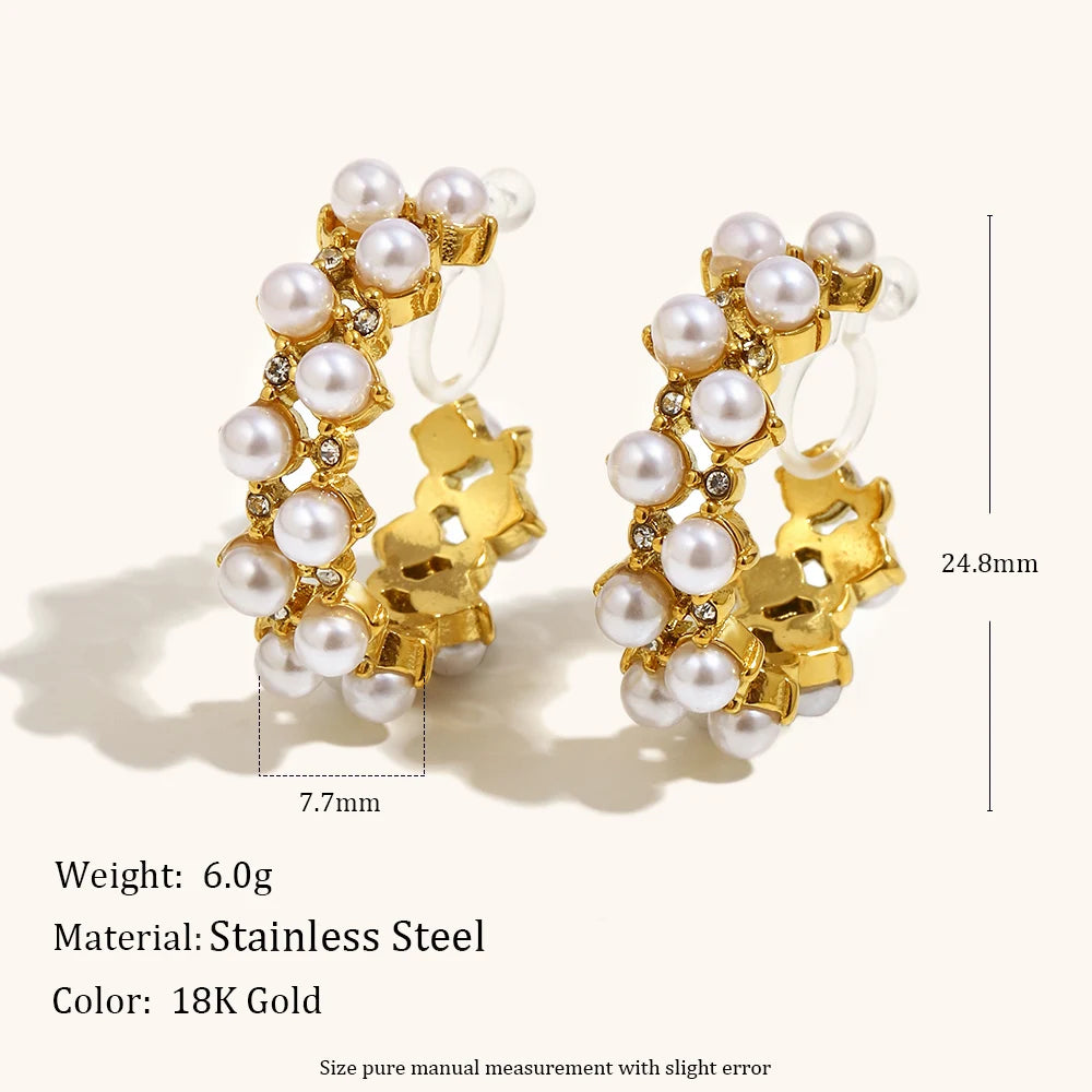 La.Muses – Pure Grace Earclip 18K