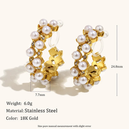 La.Muses – Pure Grace Earclip 18K