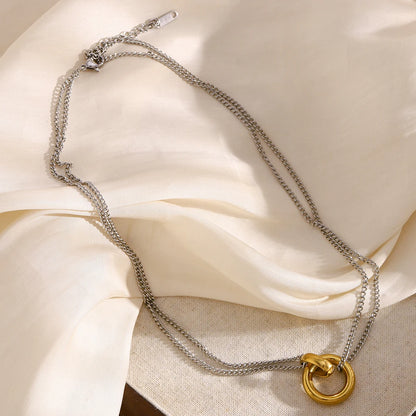 La.Muses – Double Harmony Necklace 18K