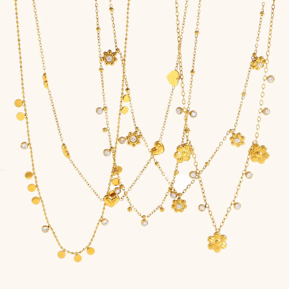 La.Muses – Colliers Jardin d’Éclats 18K