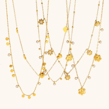 La.Muses – Colliers Jardin d’Éclats 18K