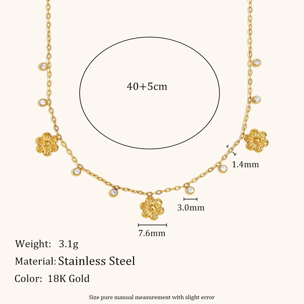 La.Muses – Colliers Jardin d’Éclats 18K