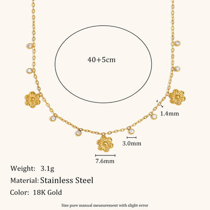 La.Muses – Colliers Jardin d’Éclats 18K