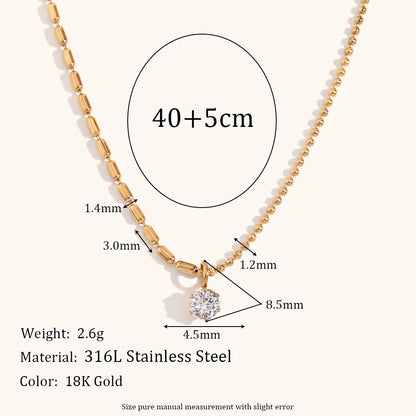La.Muses – Beads of Grace Necklace 18K