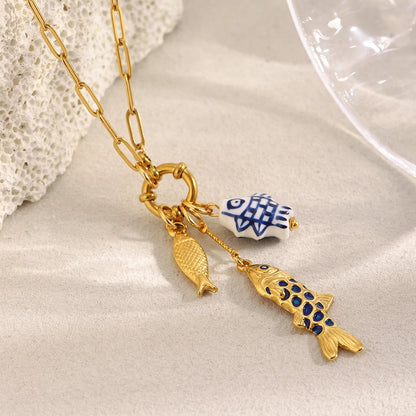 La.Muses – Bee & Sea Charm 18K