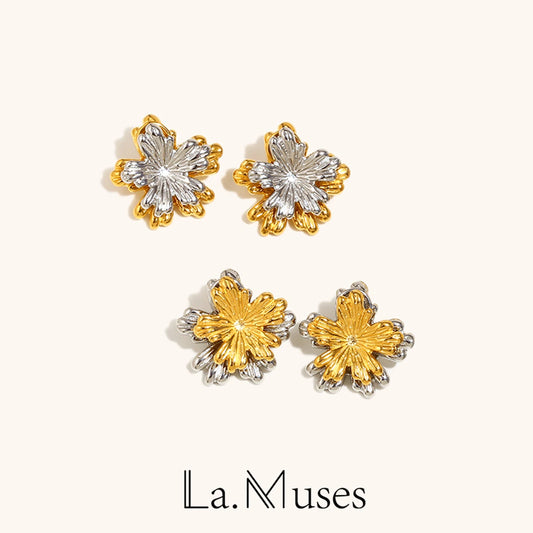 La.Muses – Feuilles d’Or Éternelles 18K