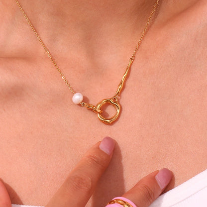 La.Muses – Liquid Pearl Necklace 18K