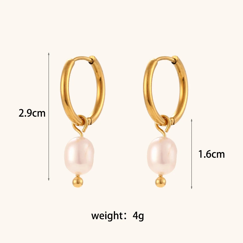La.Muses – Perle d’Éclat Earrings 18K