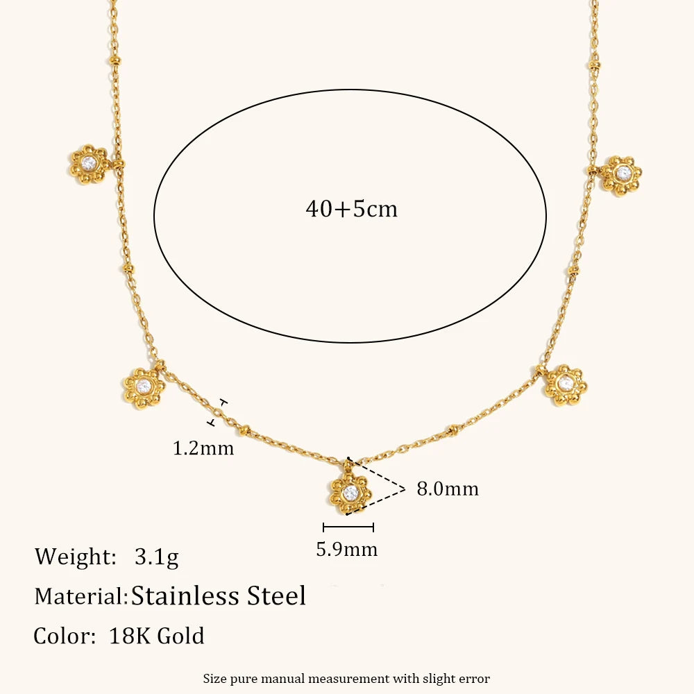 La.Muses – Colliers Jardin d’Éclats 18K