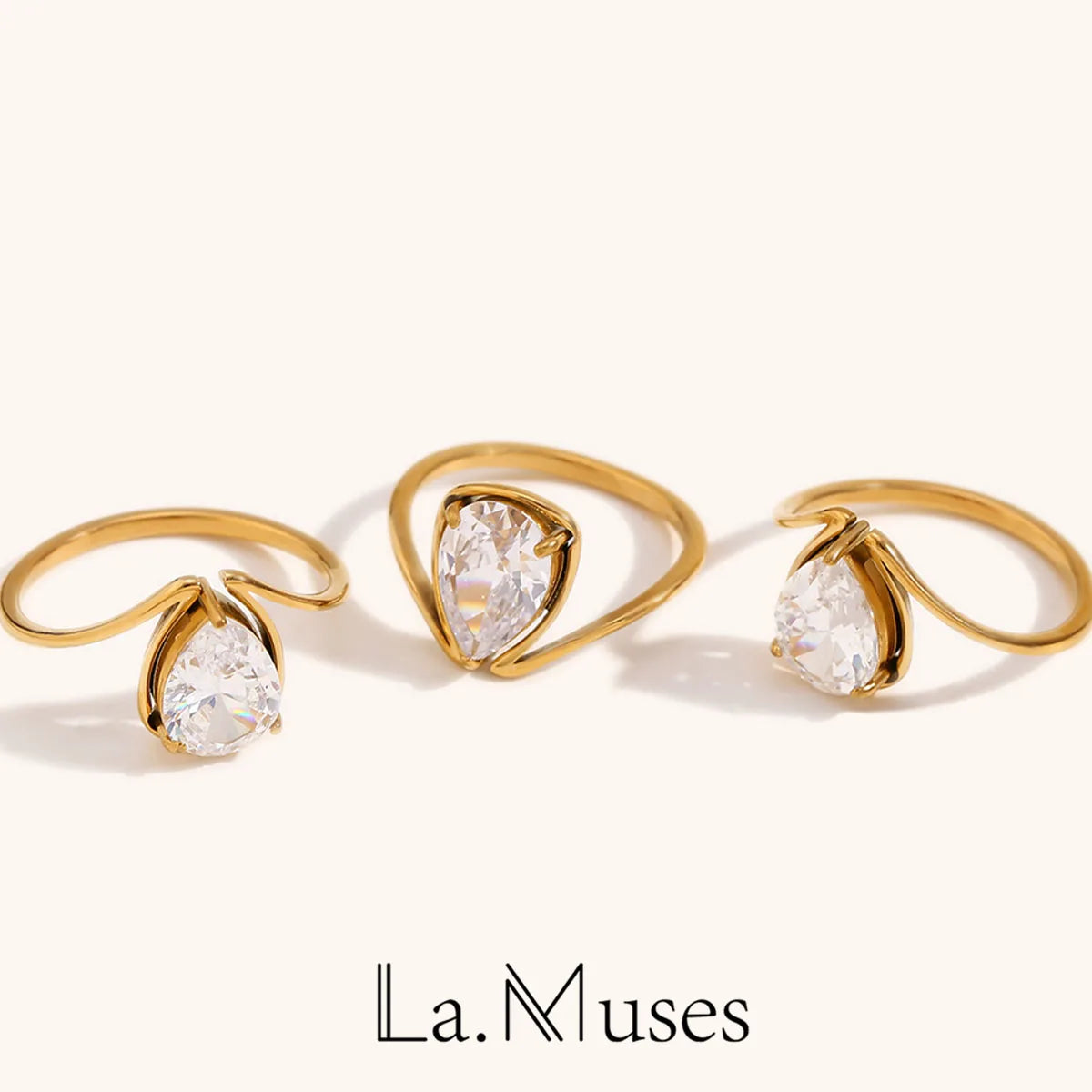 La.Muses – Goutte d’Éclat Ring 18K