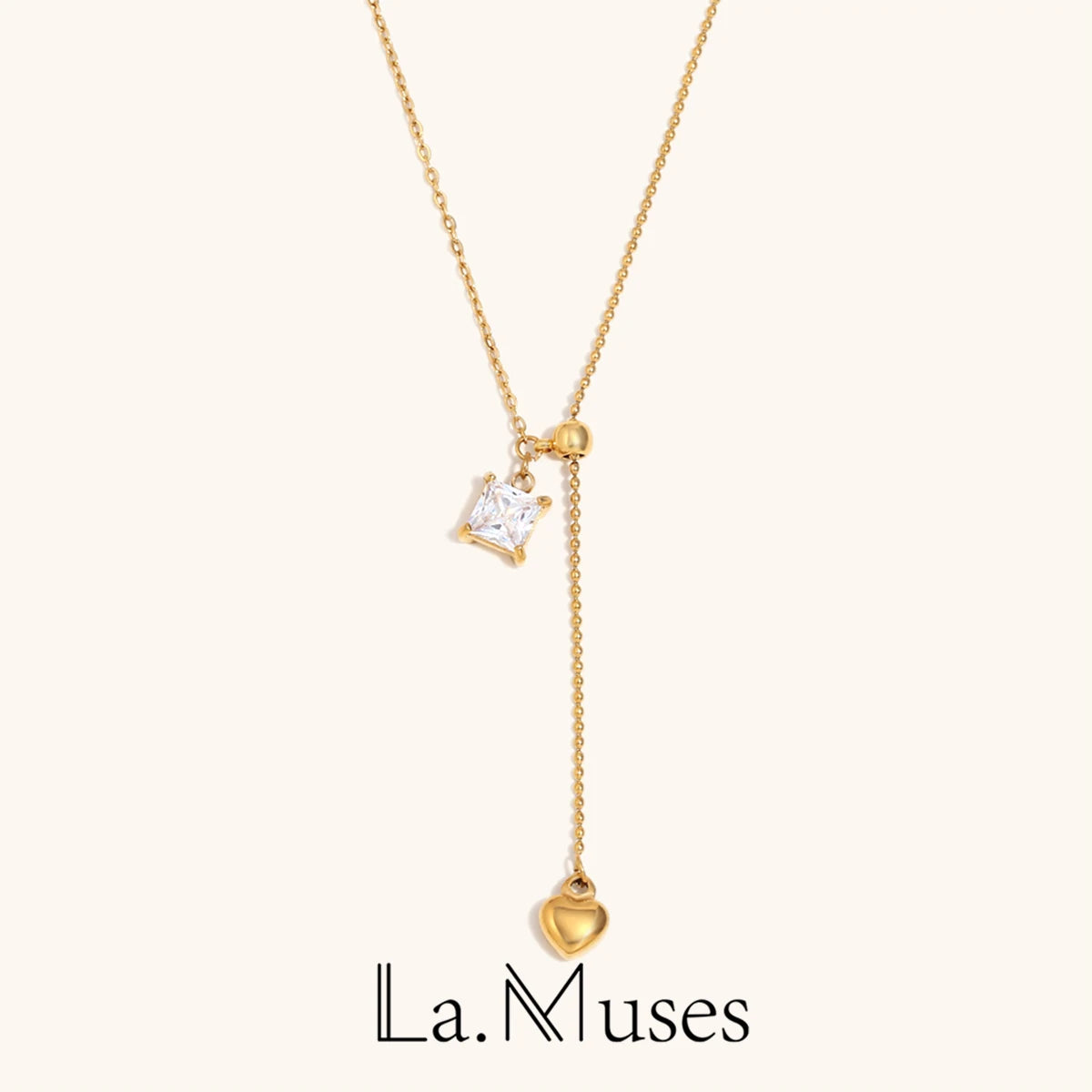La.Muses – Collier L’Amour en Lumière 18K
