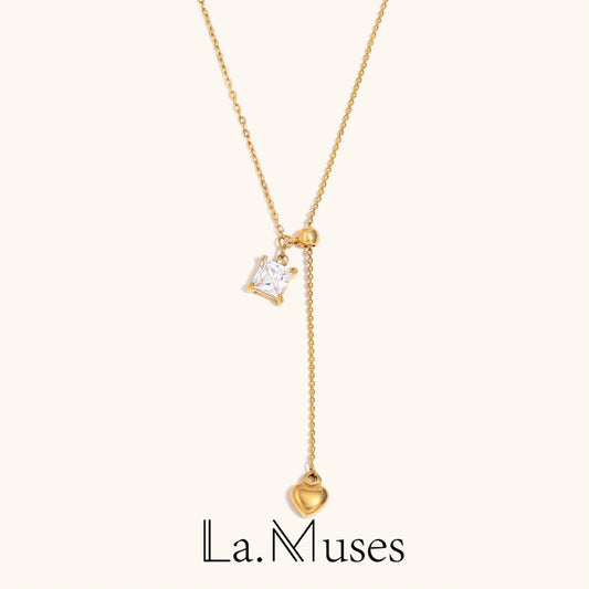La.Muses – Collier L’Amour en Lumière 18K