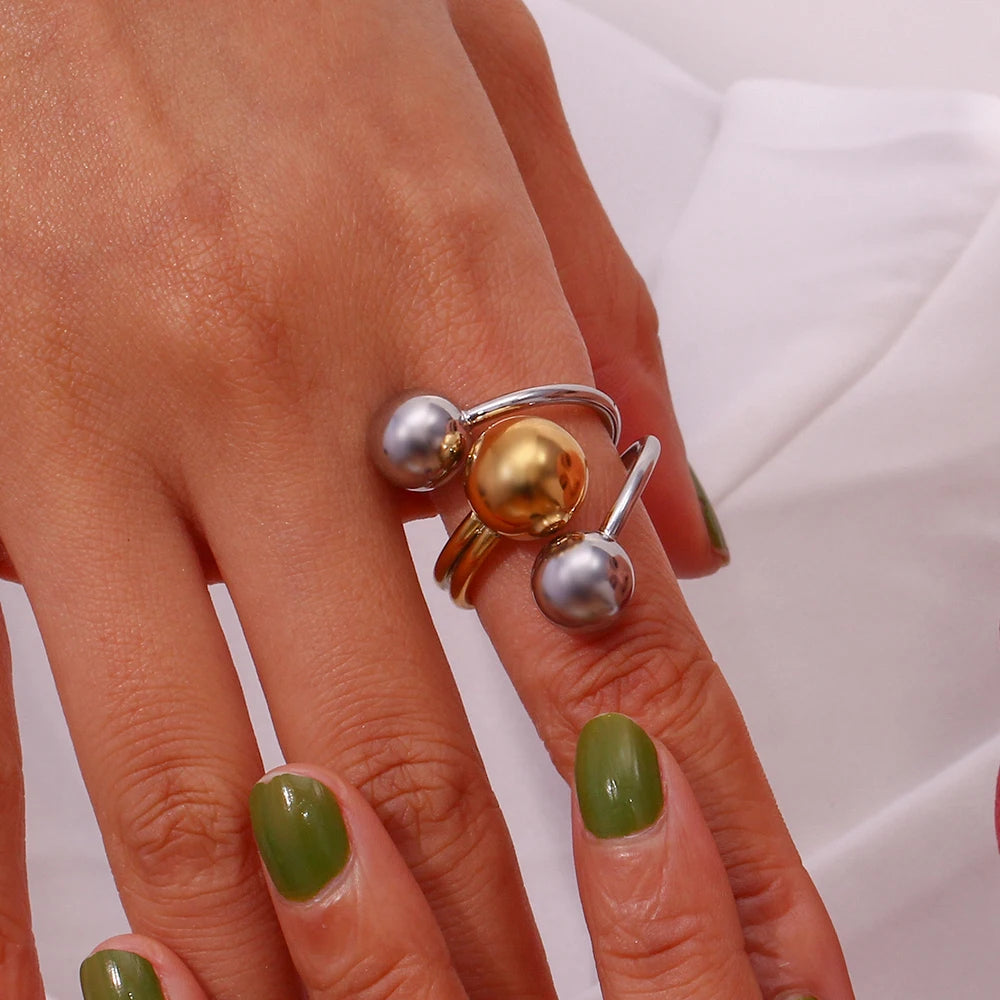 La.Muses – Beads Harmony Ring 18K