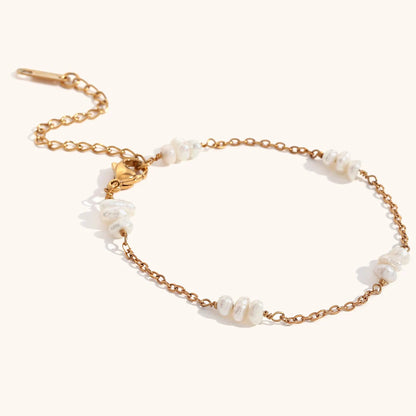 La.Muses –  Bracelet Éclat d’Eau Douce 18K