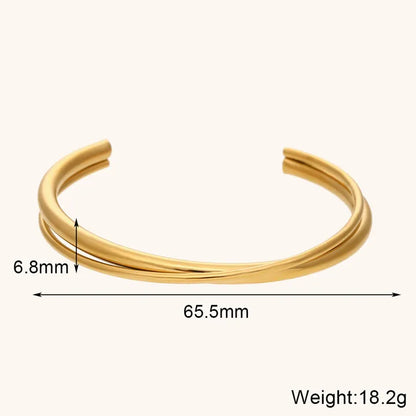 La.Muses – Infinity Lines Bracelet 18K