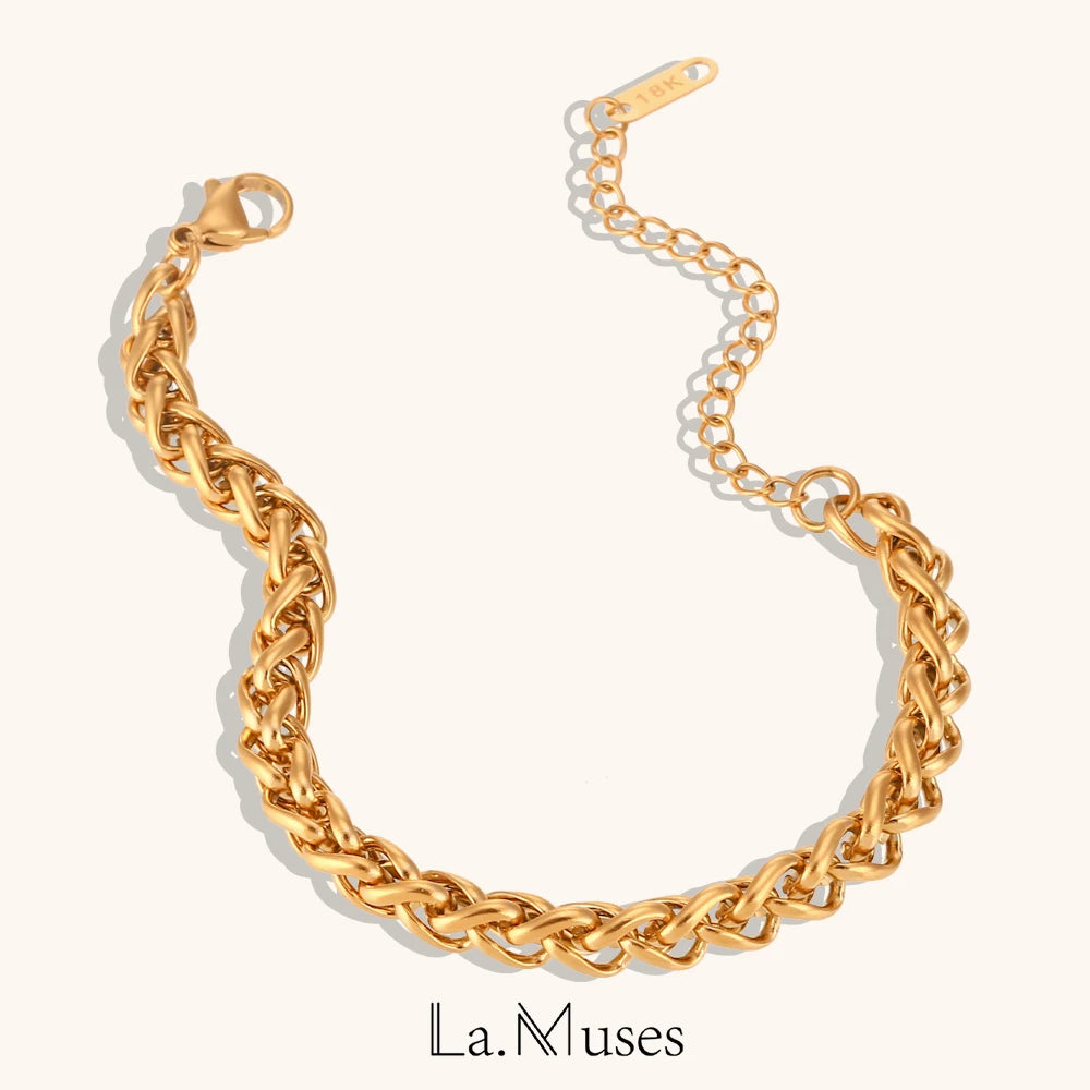 La.Muses – Tressé d’Or Bracelet 18K