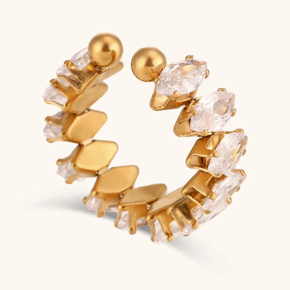 La.Muses – Rhombus Luxe Ring 18K