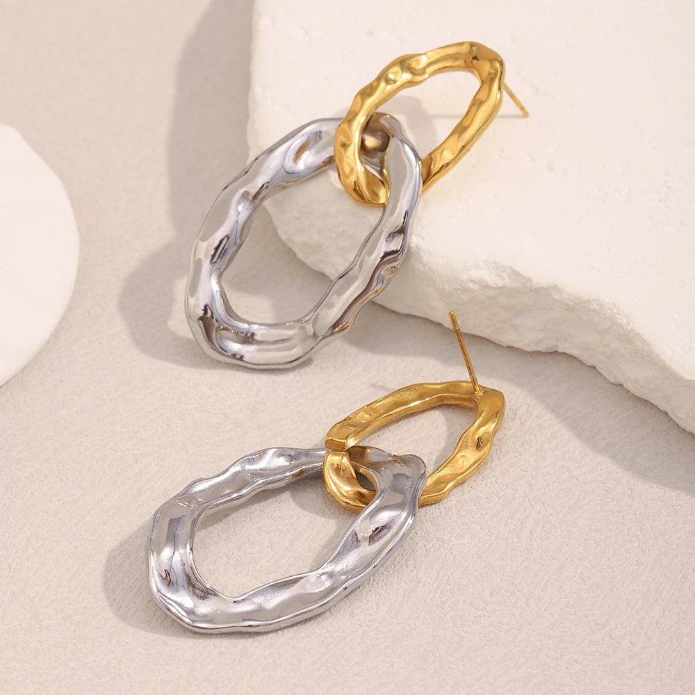 La.Muses – Circular Harmony Earrings 18K