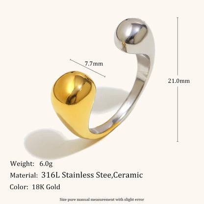 La.Muses – Dual Aura Ring 18K