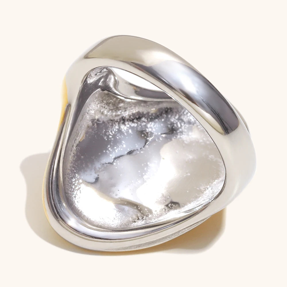 La.Muses – Twisted 3 Dimension Ring 18K