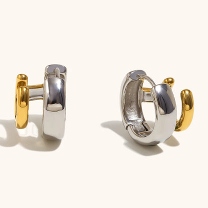 La.Muses – Éclat Contemporain Earrings 18K