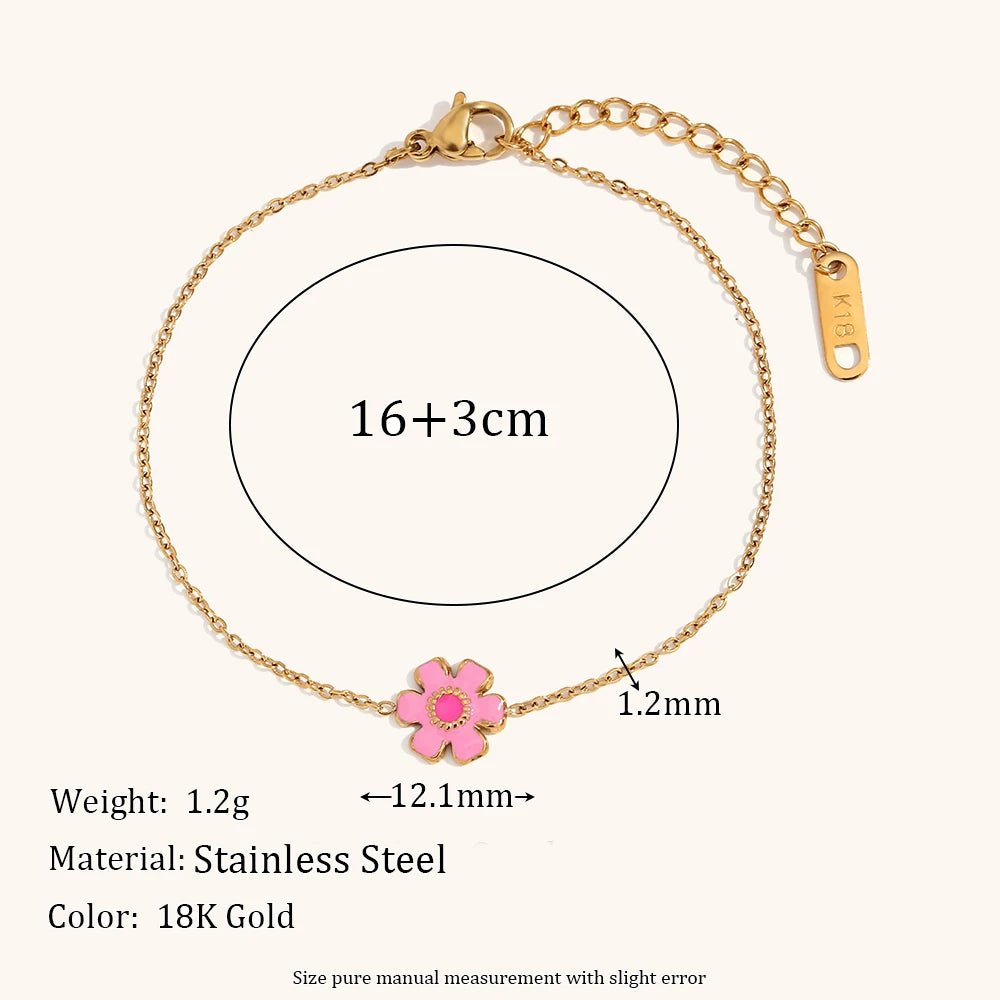 La.Muses – Golden Blossom Chain 18K