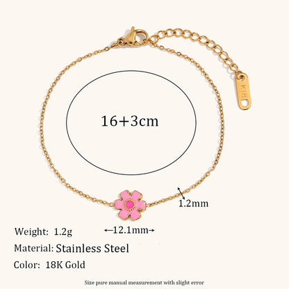 La.Muses – Golden Blossom Chain 18K