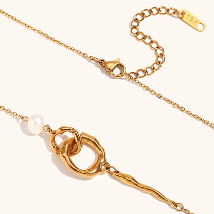 La.Muses – Liquid Pearl Necklace 18K