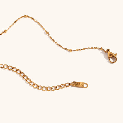 La.Muses – Céleste Zircon Necklace 18K