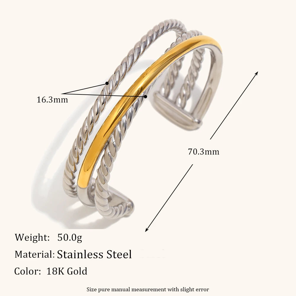 La.Muses – Bracelet Letter Or 18K