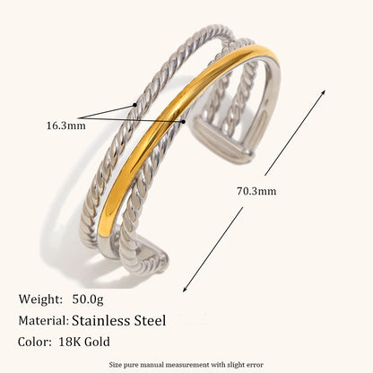 La.Muses – Bracelet Letter Or 18K