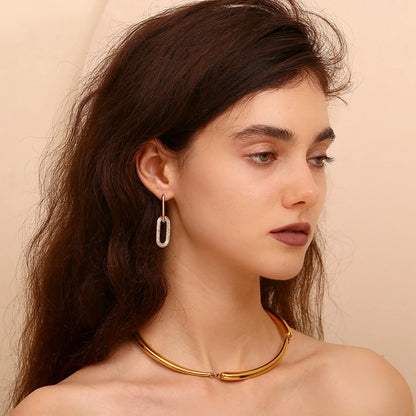 La.Muses – Golden Motion Earrings 18K