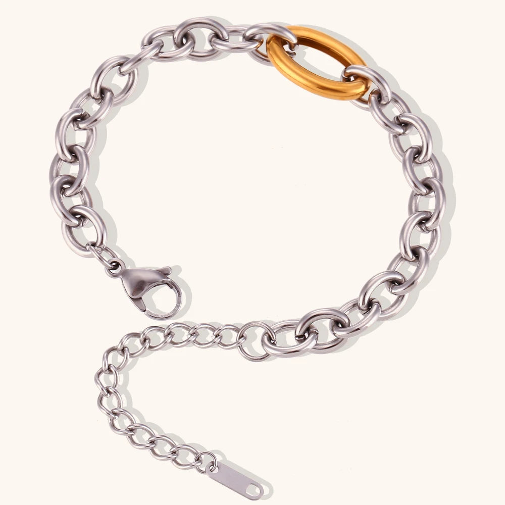 La.Muses – O-Chain Bold Bracelet 18K