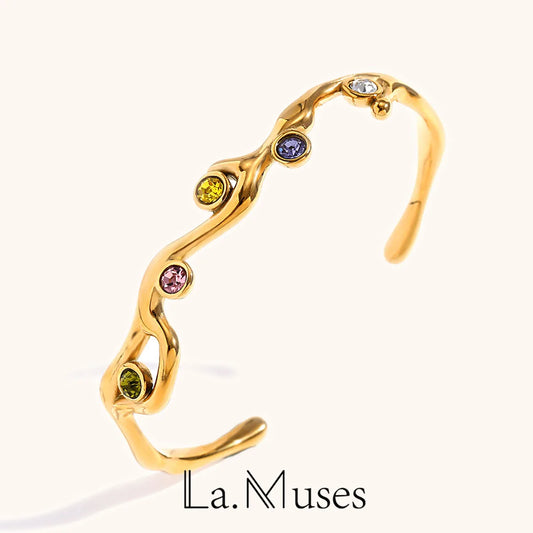La.Muses – Prism Flow Bracelet 18K