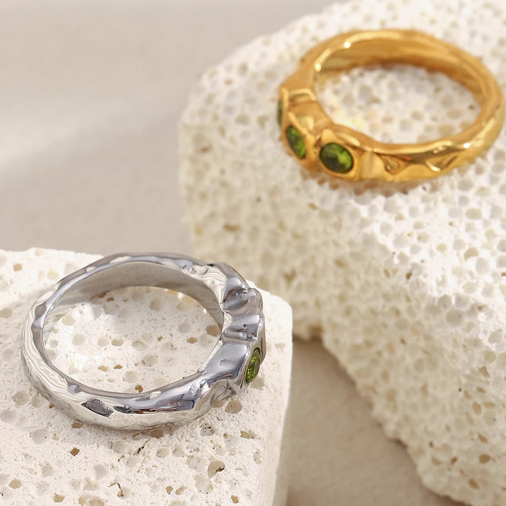 La.Muses – Green Essence Ring 18K