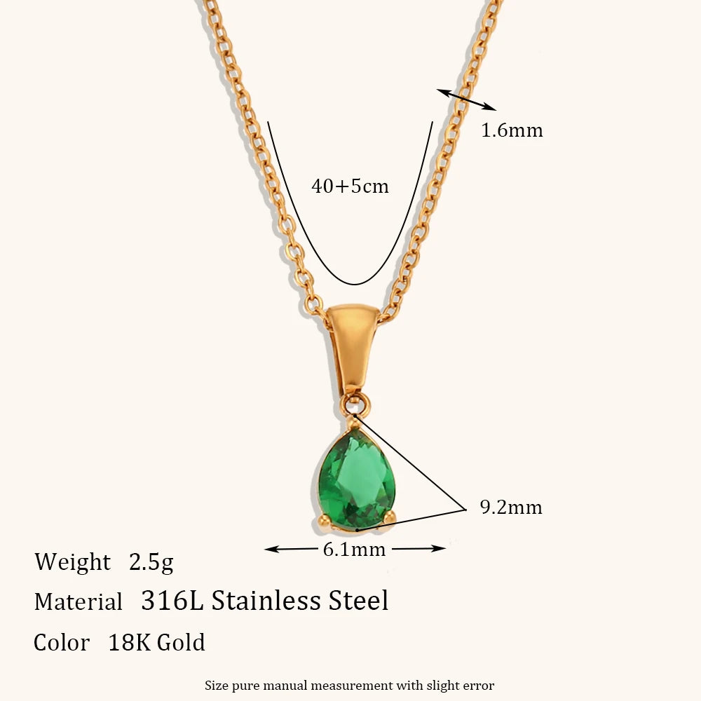 La.Muses – Pure Drop Necklace 18K