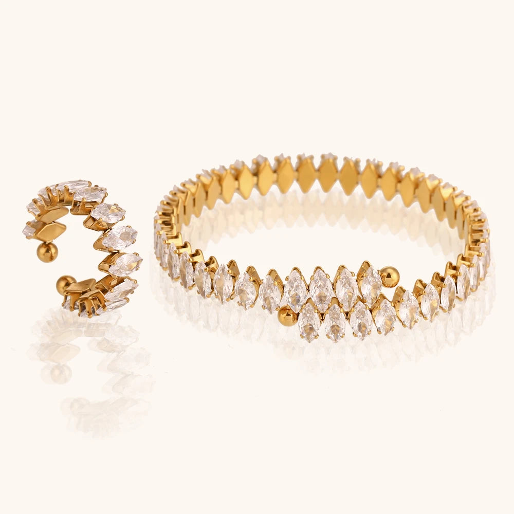 La.Muses – Rhombus Luxe Bracelet 18K