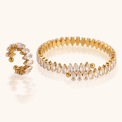 La.Muses – Rhombus Luxe Bracelet 18K