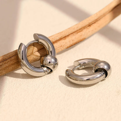 La.Muses – Beaded Glow Hoops 18K