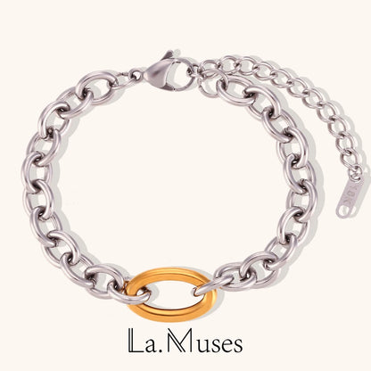 La.Muses – O-Chain Bold Bracelet 18K