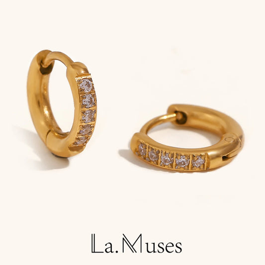 La.Muses – Lueur Dorée Earrings 18K
