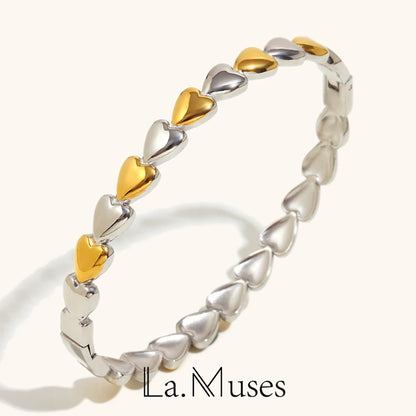 La.Muses – Love Buckle Bracelet 18K
