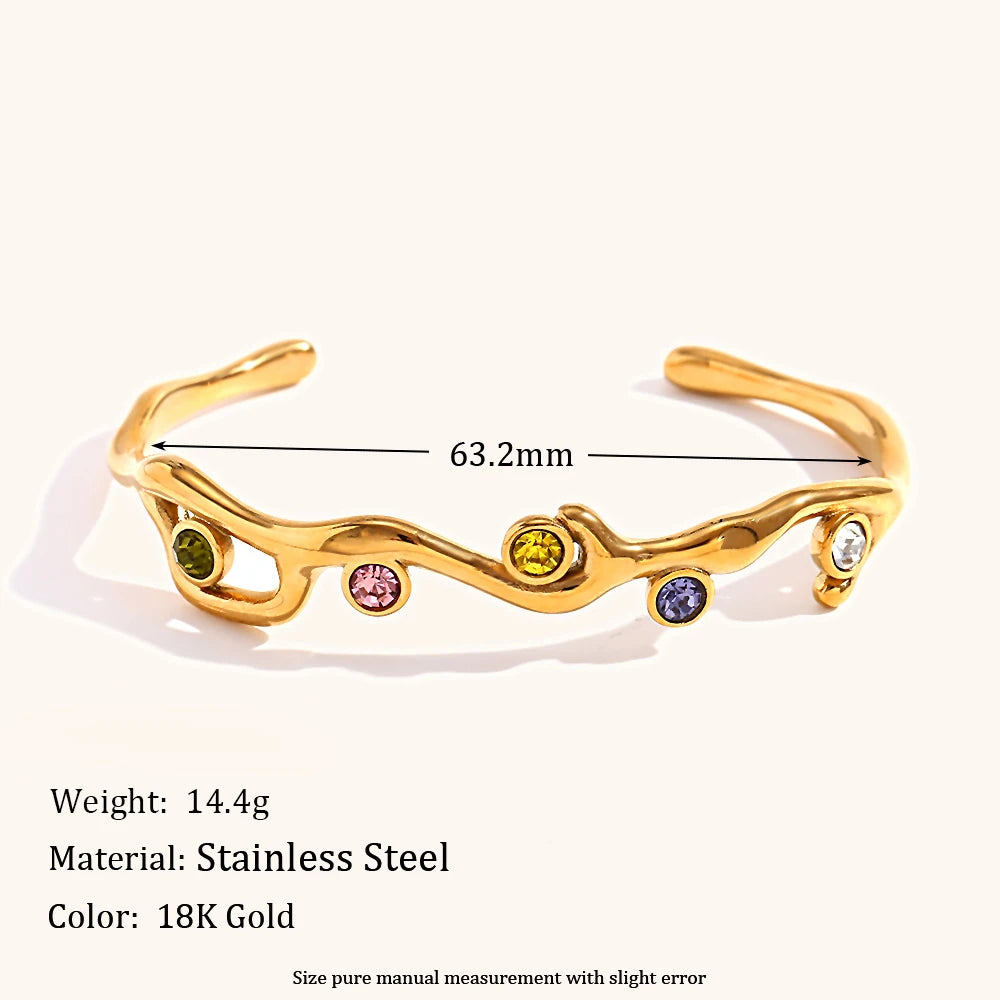 La.Muses – Prism Flow Bracelet 18K