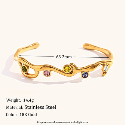 La.Muses – Prism Flow Bracelet 18K